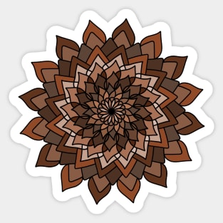 earthy flower Sticker